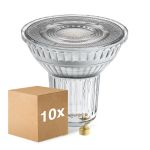 Multipack 10x Ledvance Performance LED Spot Reflector GU10 PAR16 7W 575lm 36D - 930 Warm White | Best Colour Rendering - Dimmable - Replaces 80W