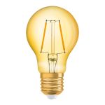 Osram Vintage 1906 LED E27 Pear Filament Gold 2.5W 220lm - 824 Extra Warm White | Replaces 25W