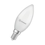 Ledvance Classic LED E14 Candle Frosted 4.9W 470lm - 840 Cool White | Replaces 40W