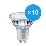 Multipack 10x Philips MASTER Value LED Spot GU10 PAR16 4.8W 355lm 36D - 927 Extra Warm White | Best Colour Rendering - Replaces 50W