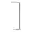 Ledvance LED Floor Stand Light Home Office Grey 43W 5400lm - 830 Warm White | 1500mm - EU Plug