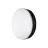 Ledvance Surface Bulkhead 300 Black 15W 1400lm - 840 Cool White | IP65 - Emergency 3H with Sensor