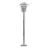Nordlux Blokhus Pedestal Lamp Steel and Glass Grey | IP54 - Suitable for E27