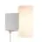 Nordlux Wall Light Mona Glass White 10W 800lm - 927 Extra Warm White | 3-Step Dimmable 