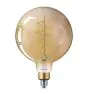 Philips Classic LED Globe E27 200mm Filament Gold 7W 470lm - 818 Extra Warm White | Dimmable - Replaces 40W