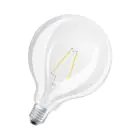 Osram Classic LED E27 Globe Filament Clear 2.5W 250lm - 827 Extra Warm White | Replaces 25W - UKCA Version