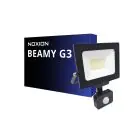 Noxion LED Floodlight Beamy G3 30W 3300lm 110D - 830 Warm White | IP65 - Motion and Light Sensor - Symmetrical