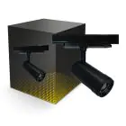 LED Tracklight Black Zoomable 30W 3000lm 15-60D - 927-930-940 CCT